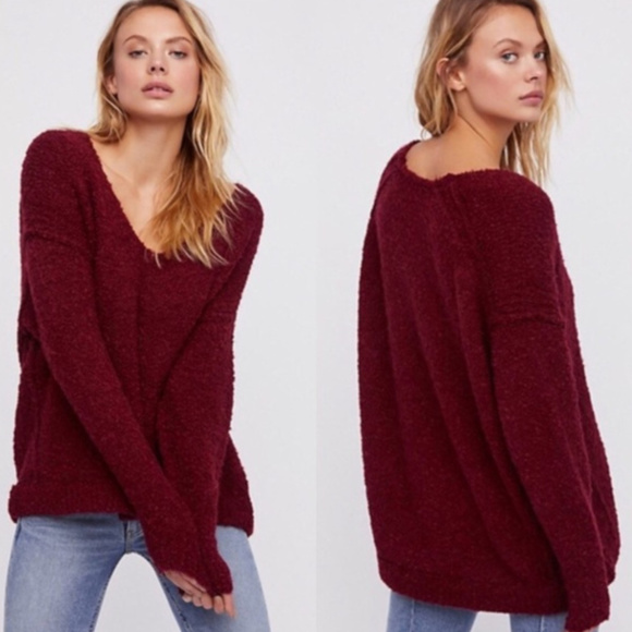 ποΈ Free People Lofty-V Neck Sweater - Picture 1 of 5